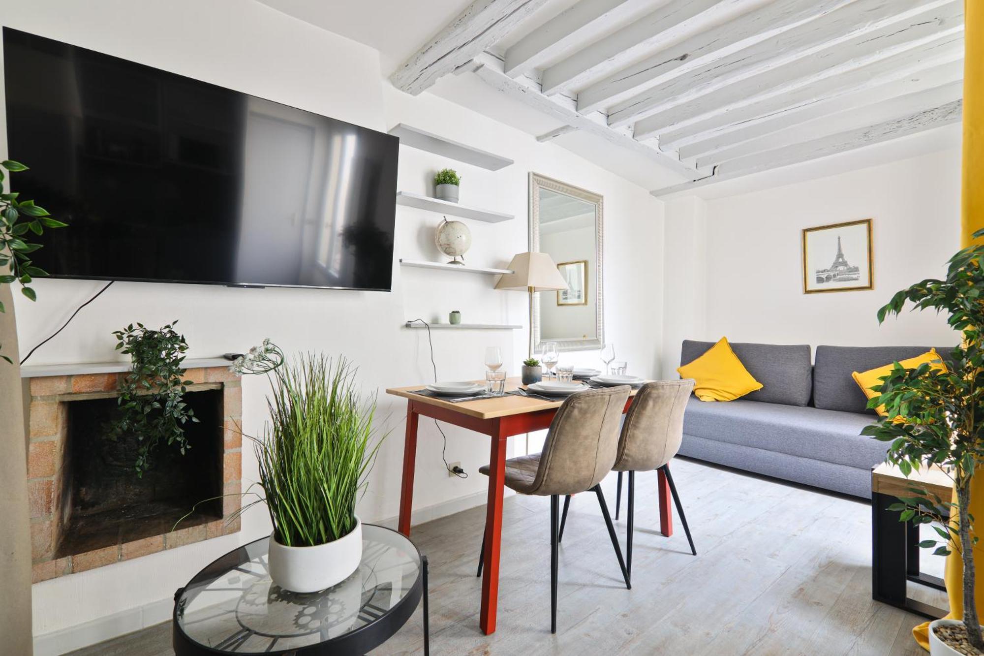 Elegant Quartier Ile Saint Louis Free Netflix Appartamento Parigi